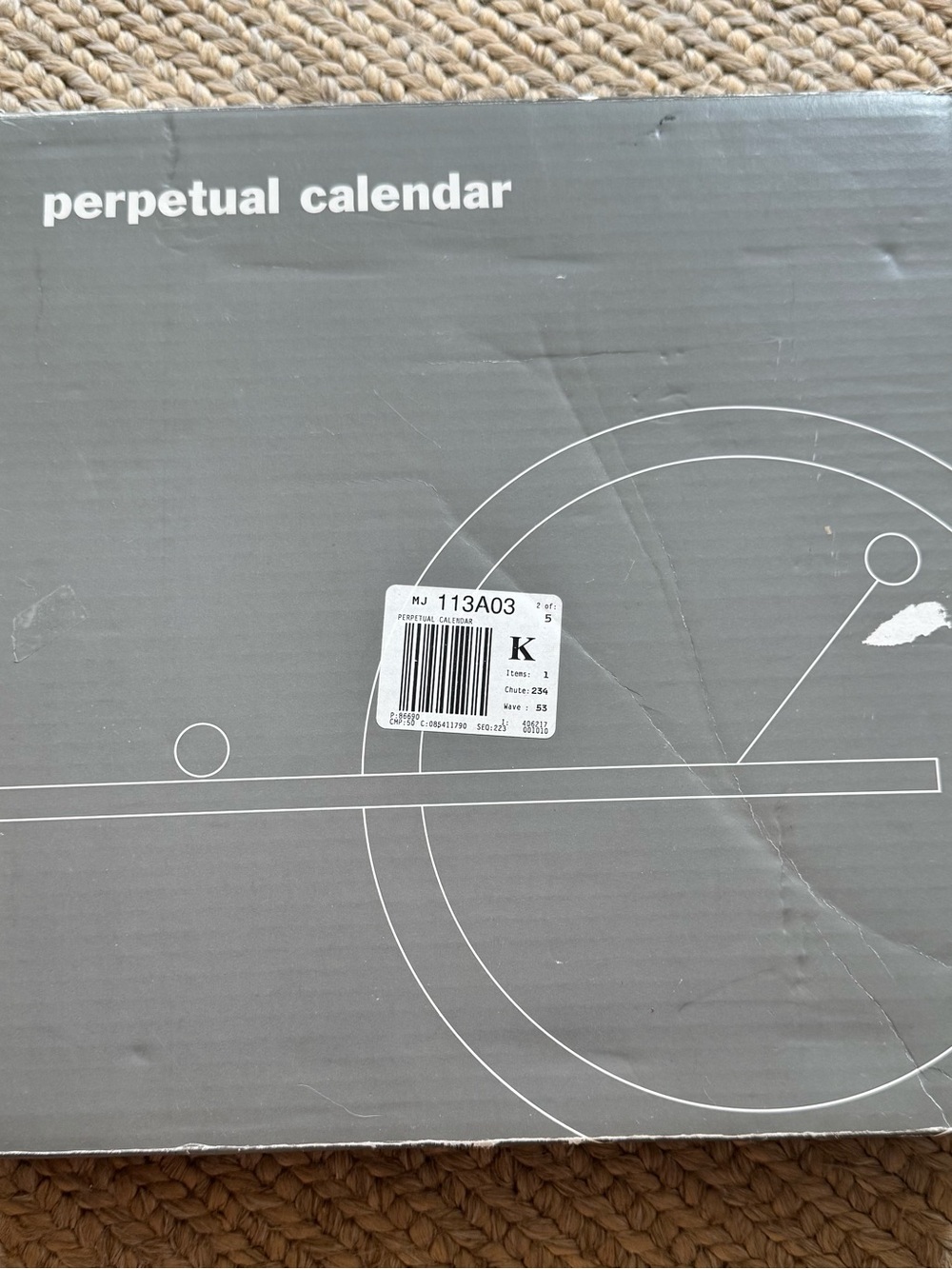 MoMA Perpetual Calendar – Modern Design Object